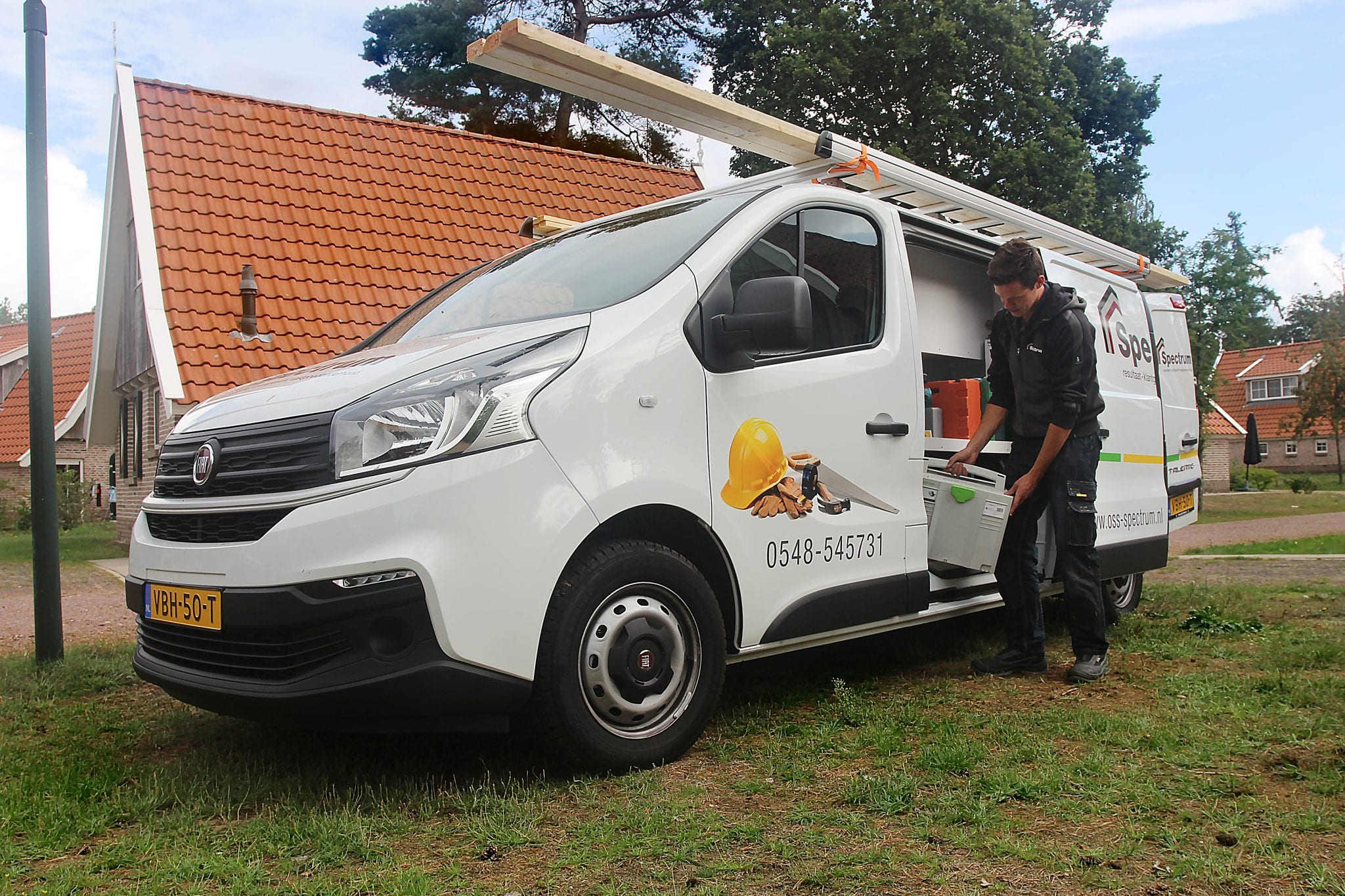 Project landgoed de Hellendoornsebeg - onderhoud service spectrum