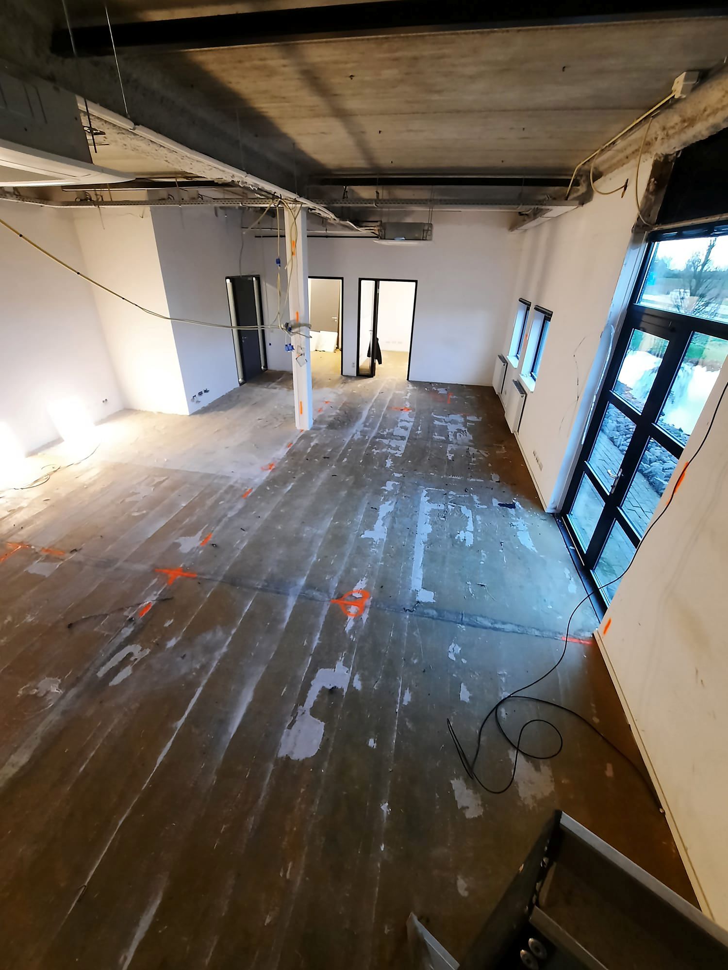 Situatie na sloopwerkzaamheden OSS Lichtenberg